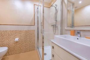 Koupelna v ubytování Casa Vacanze Baccolo