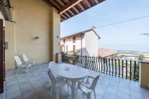 Balkón nebo terasa v ubytování Casa Vacanze Baccolo
