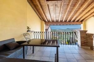 Balkón nebo terasa v ubytování Casa Vacanze Baccolo