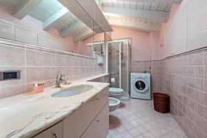 Koupelna v ubytování Casa Vacanze Baccolo