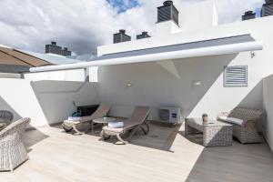 Posezení v ubytování MEDANO4YOU Tejita Dream Penthouse