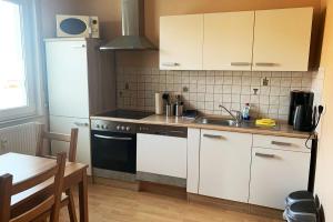 Kuchyň nebo kuchyňský kout v ubytování Apartments Hemer