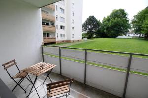 Balkón nebo terasa v ubytování Apartments Hemer