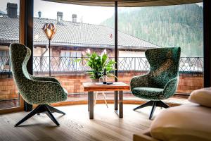 منطقة جلوس في HAUSEREI Design & Kräuterhotel