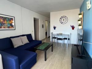 Zona de estar de 3 Rooms Appartment Near Yumbo Maspalomas Playa del Inglés