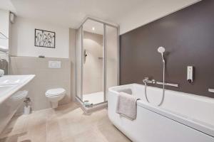 Koupelna v ubytování Bio Hotel Stillebach