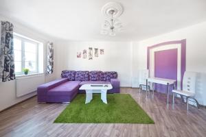 Posezení v ubytování Hostel Foster