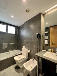 Koupelna v ubytování Hotel Duero