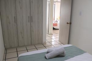 Een badkamer bij Hospedaje El Saga