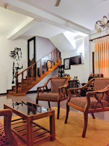 Posezení v ubytování Serendip Villa Holiday Home Talalla Sri Lanka