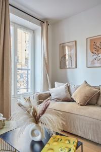 Posedenie v ubytovaní Residence Center of Paris le Marais by Studio prestige