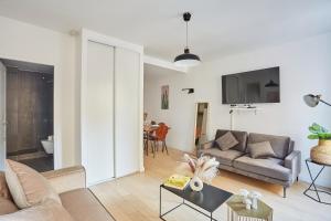 Posedenie v ubytovaní Residence Center of Paris le Marais by Studio prestige
