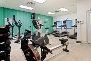 Fitness centrum a/nebo fitness zařízení v ubytování Holiday Inn Express Hauppauge-Long Island by IHG