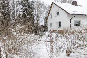 Το Ferienwohnung am Bach τον χειμώνα
