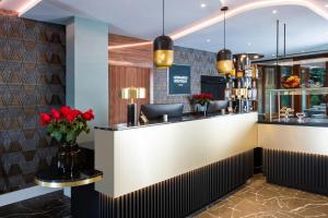 Lounge nebo bar v ubytování Leonardo Boutique Hotel Krakow City Center