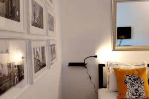 Rúm í herbergi á Homelystay Graz - downtown app