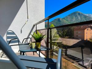 Balkón nebo terasa v ubytování Volcania 2 chambres 500 m lac parking