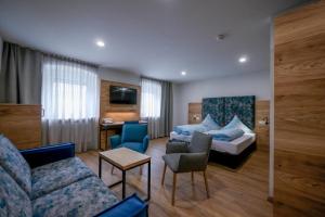 Posezení v ubytování Landhotel Zum Jägerstöckl