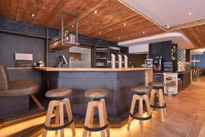 Lounge nebo bar v ubytování Landhotel Zum Jägerstöckl