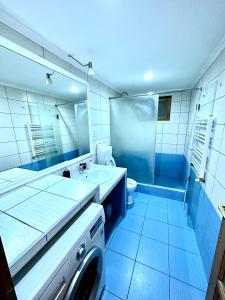 Kúpeľňa v ubytovaní Kaldi Rooms