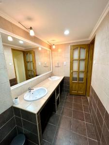 Kúpeľňa v ubytovaní Kaldi Rooms