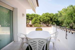 Balkón nebo terasa v ubytování Les Pites I 2n 2a Bonito apartamento con terraza