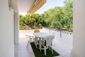 Balkón nebo terasa v ubytování Les Pites I 2n 2a Bonito apartamento con terraza