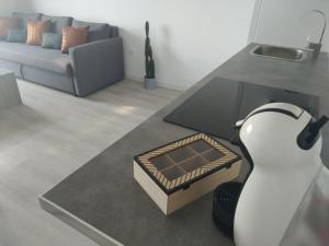 Posedenie v ubytovaní Apartment VOLVORETA - Pool view- Good Wifi - Smart TV - Residence Atlantic View