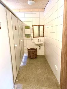 Koupelna v ubytování Camping Lechtal