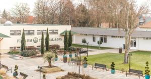 Vonkajšia záhrada v ubytovaní Thermal Hotel Mosonmagyarovar