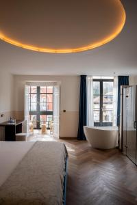 Postel nebo postele na pokoji v ubytování Hotel Boutique Las Indianas