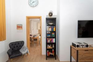 TV a/nebo společenská místnost v ubytování Apartment Westend