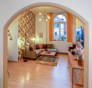 Posezení v ubytování Apartment Westend
