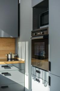 Kuchnia lub aneks kuchenny w obiekcie Apartament Pod Dwójką