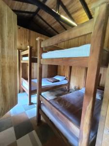 Letto o letti in una camera di BioHotel Ecohouse