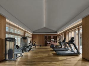 Fitness centrum a/nebo fitness zařízení v ubytování Angsana Chengdu Wenjiang