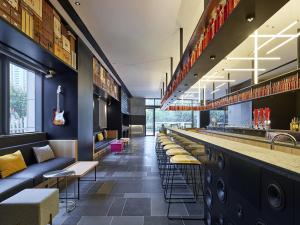 Posezení v ubytování Hangzhou Futur Science andTechnoiogy CitiGO HuanGe Hotel
