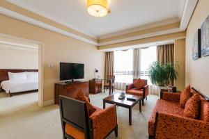Istumisnurk majutusasutuses S&N Hotel Jiujiang