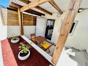 Patio nebo venkovní prostory v ubytování Nour Lumière d’Etoile
