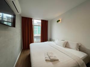Postel nebo postele na pokoji v ubytování Vrest Hotel