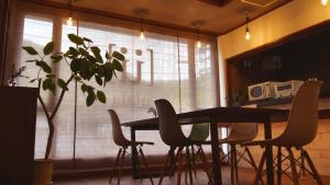 Dining area sa guest house