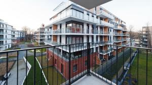 Budynek, w którym mieści się apartament