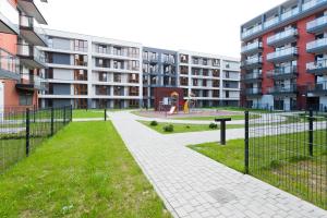 Budynek, w którym mieści się apartament