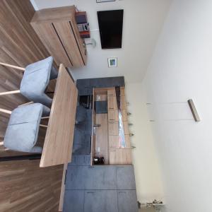 Istumisnurk majutusasutuses Die Remise Silbersee