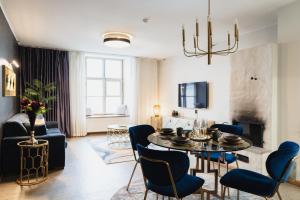 Posezení v ubytování Rataskaevu Boutique - 7 Unique Apartments