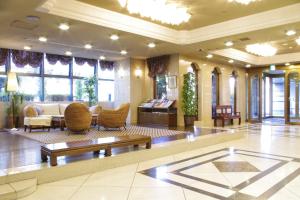 Χώρος καθιστικού στο Yokohama Mandarin Hotel