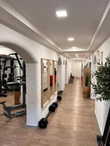 Fitness centrum a/nebo fitness zařízení v ubytování Hotel PrimaVera parco