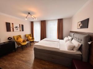 Postel nebo postele na pokoji v ubytování Hotel PrimaVera parco