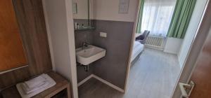 Koupelna v ubytování Hotel Ladage