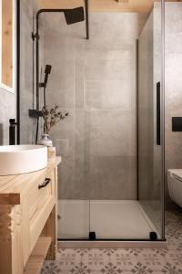 Kúpeľňa v ubytovaní Osada Roztoki - Luxury Chalets